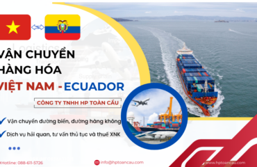 Dịch vụ vận chuyển hàng hóa Việt Nam - Ecuador