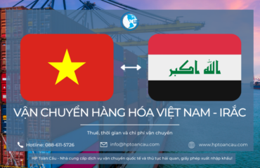 Dịch vụ vận chuyển hàng hóa Việt Nam Irắc