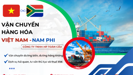 Vận Chuyển Hàng Hóa Việt Nam - Nam Phi