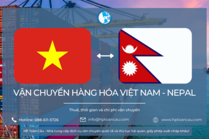 Vận chuyển hàng hóa Việt Nam Nepal