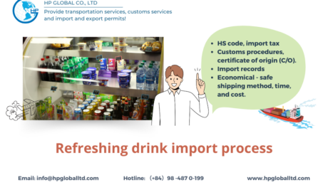 Import procedures for Refreshing drink to Vietnam