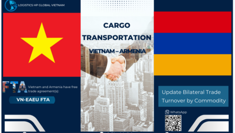 Cargo Transportation Vietnam - Armenia