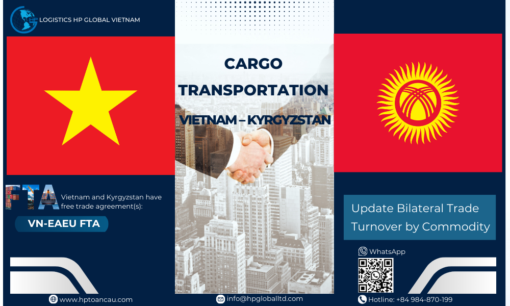 Cargo Transportation Vietnam - Kyrgyzstan