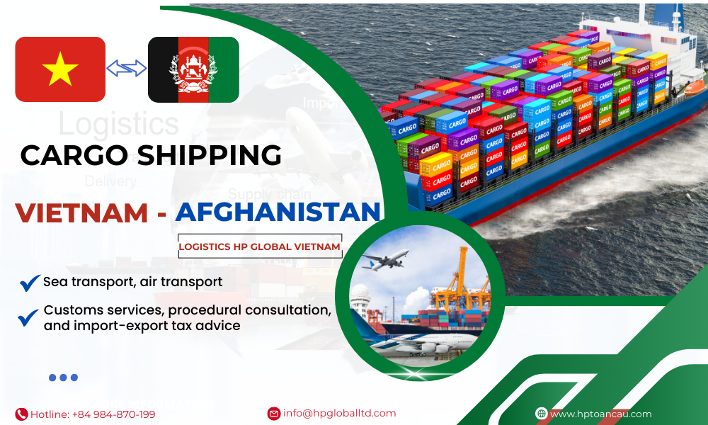 Cargo Shipping Vietnam - Afghanistan