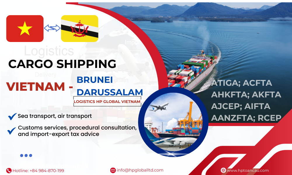 Cargo shipping Vietnam - Brunei Darussalam