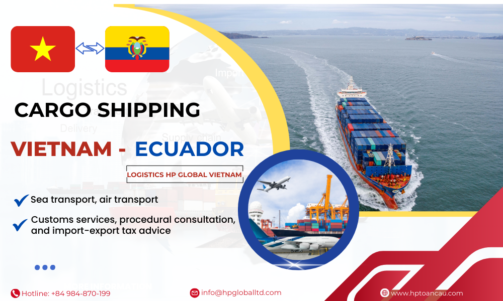 Cargo shipping Vietnam - Ecuador