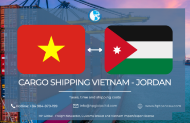 Cargo shipping Vietnam - Jordan