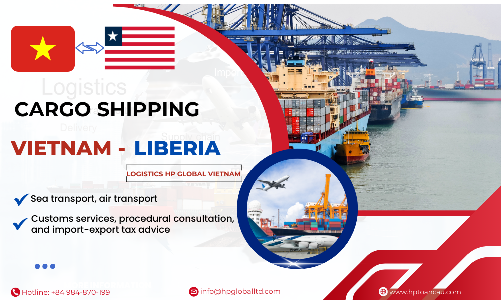 Cargo shipping Vietnam - Liberia