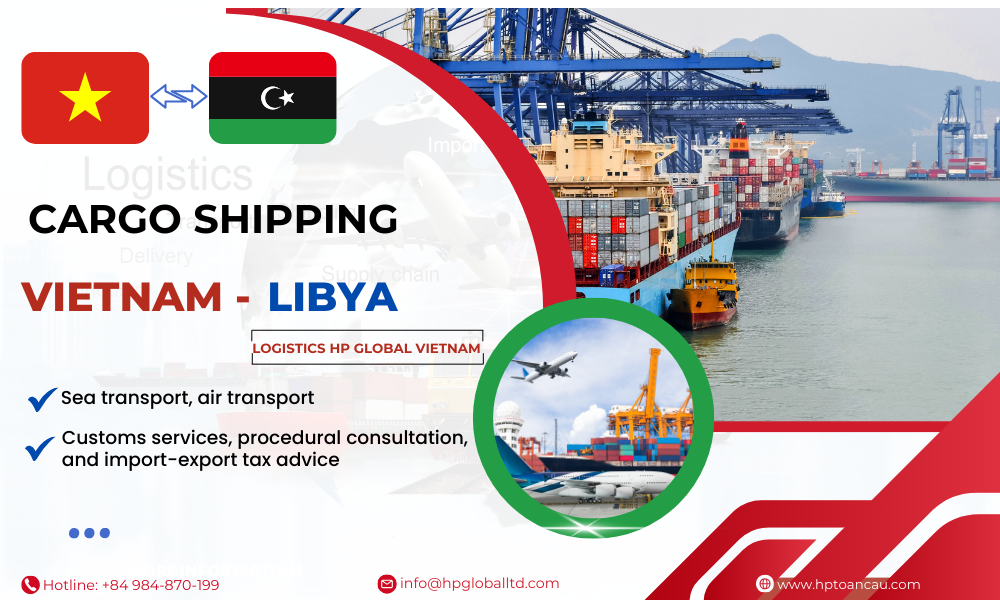 Cargo shipping Vietnam - Libya
