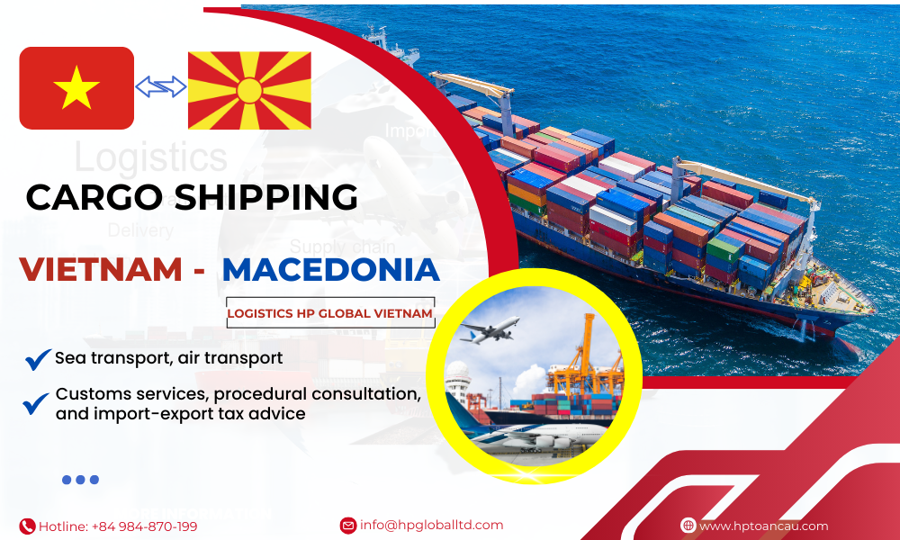 Cargo Shipping Vietnam - Macedonia