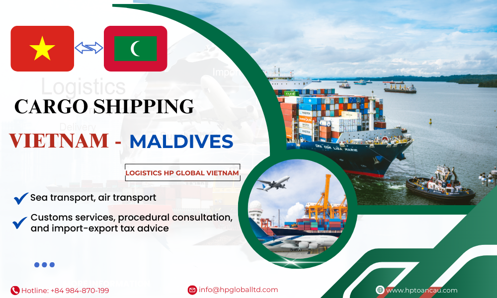 Cargo shipping Vietnam - Maldives
