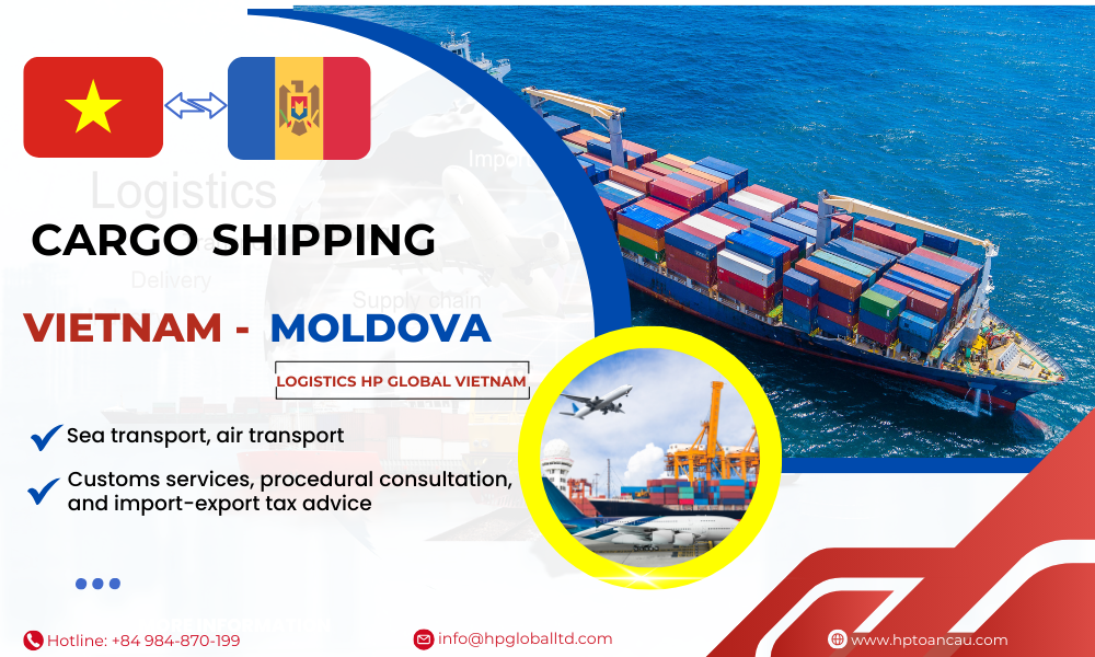 Cargo Shipping Vietnam - Moldova