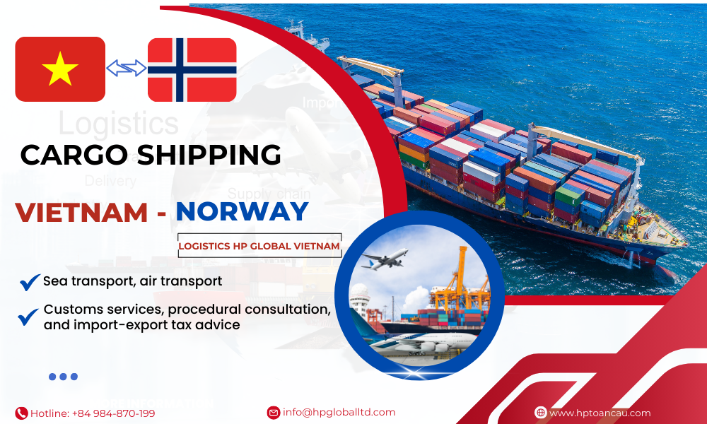Cargo Shipping Vietnam - Norway