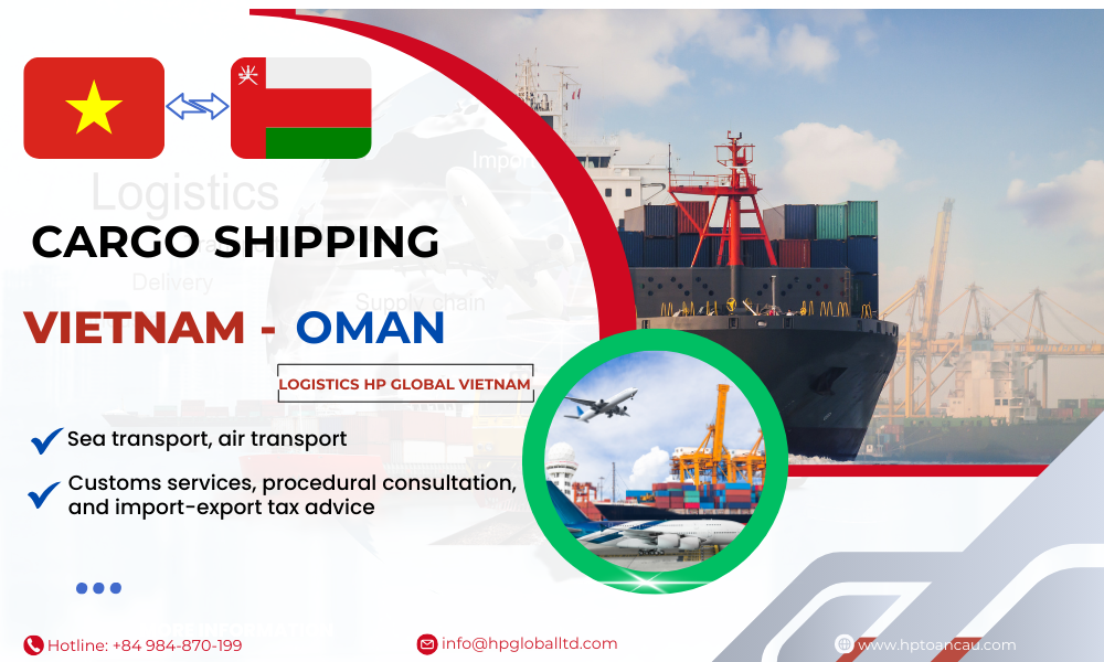 Cargo shipping Vietnam - Oman