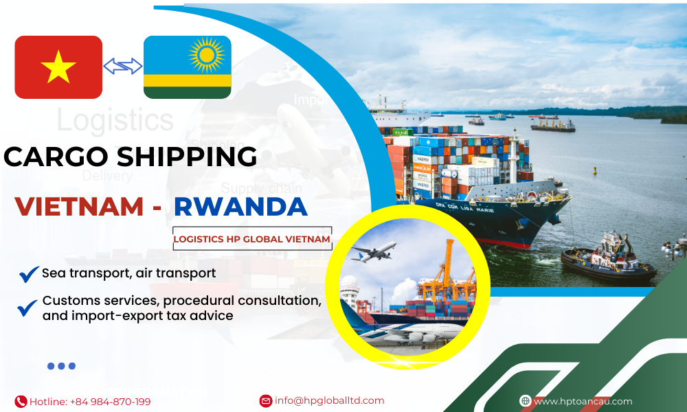 Cargo Shipping Vietnam - Rwanda