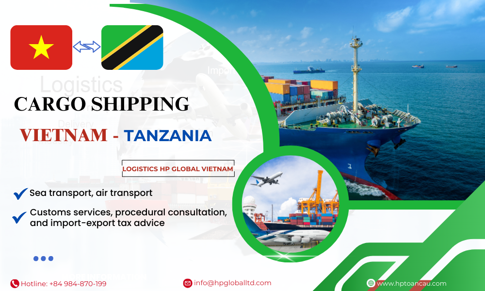 Cargo shipping Vietnam - Tanzania