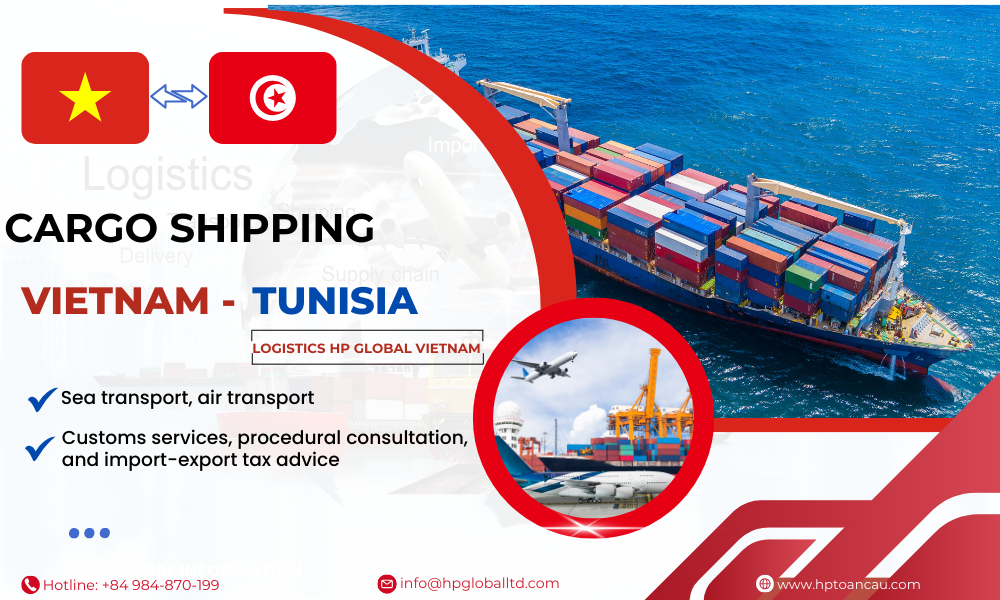 Cargo Shipping Vietnam - Tunisia