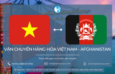 Vận chuyển hàng hóa Việt Nam Afghanistan