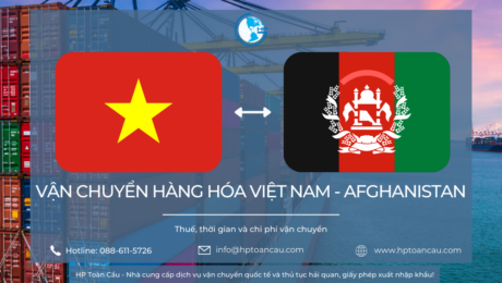 Vận chuyển hàng hóa Việt Nam Afghanistan