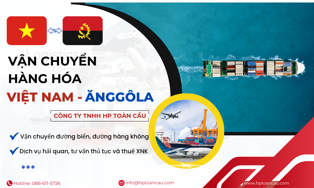 Dịch vụ vận chuyển hàng hóa Việt Nam - Ănggôla