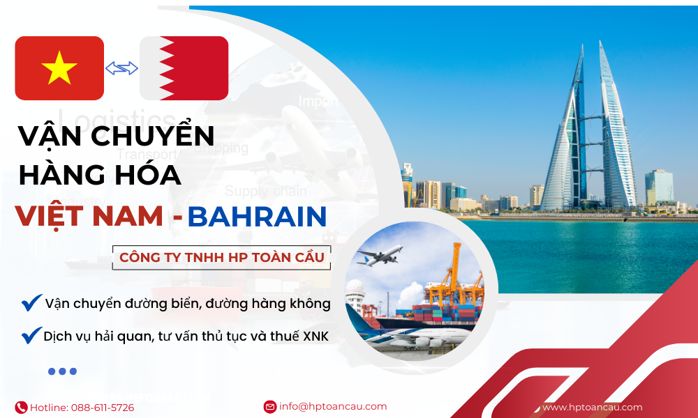 Dịch vụ vận chuyển hàng hóa Việt Nam - Bahrain