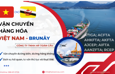 Dịch vụ vận chuyển hàng hóa Việt Nam - Brunây