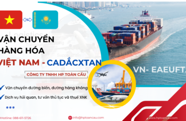 Dịch vụ vận chuyển hàng hóa Việt Nam - Cadắcxtan