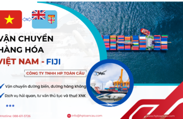 Dịch vụ vận chuyển hàng hóa Việt Nam - Fiji