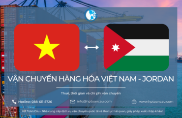 Dịch vụ vận chuyển hàng hóa Việt Nam Jordan