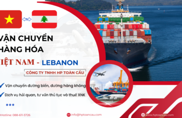 Dịch vụ vận chuyển hàng hóa Việt Nam - Lebanon