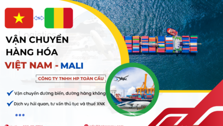 Dịch vụ vận chuyển hàng hóa Việt Nam - Mali