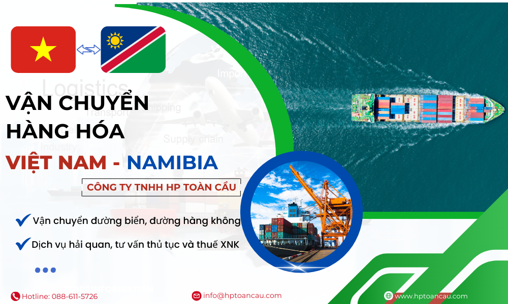 Vận Chuyển Hàng Hóa Việt Nam - Namibia