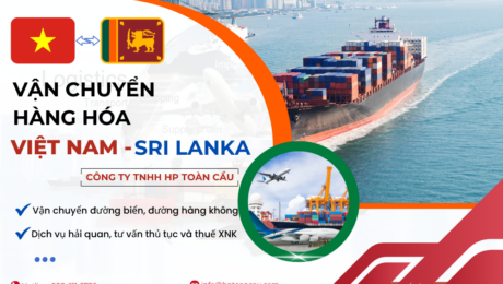 Dịch vụ vận chuyển hàng hóa Việt Nam - Sri Lanka