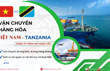Dịch vụ vận chuyển hàng hóa Việt Nam - Tanzania
