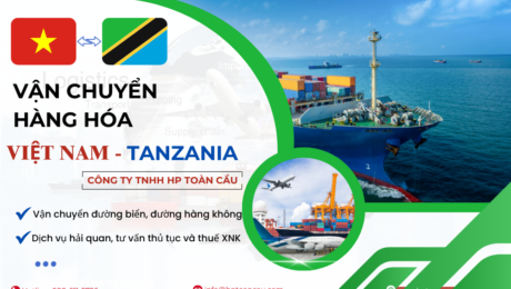 Dịch vụ vận chuyển hàng hóa Việt Nam - Tanzania