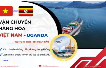 Dịch vụ vận chuyển hàng hóa Việt Nam - Uganda