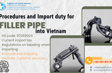 Import Filler pipe to Vietnam