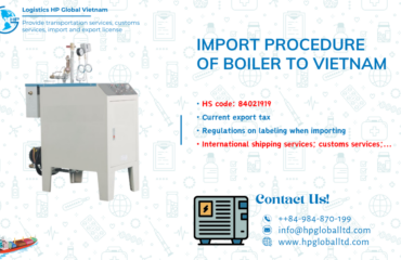 Import boiler to Vietnam