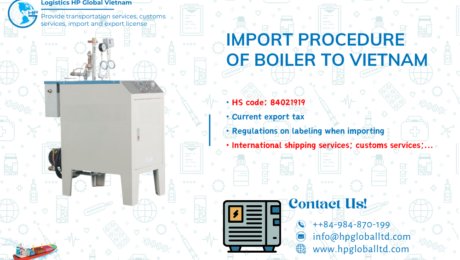 Import boiler to Vietnam