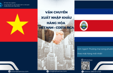 Vận Chuyển Xuất Nhập Khẩu Hàng Hóa Việt Nam - Costa Rica