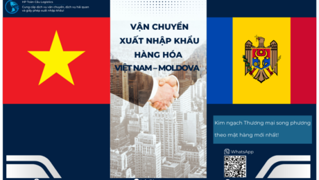 Vận Chuyển Xuất Nhập Khẩu Hàng Hóa Việt Nam - Moldova