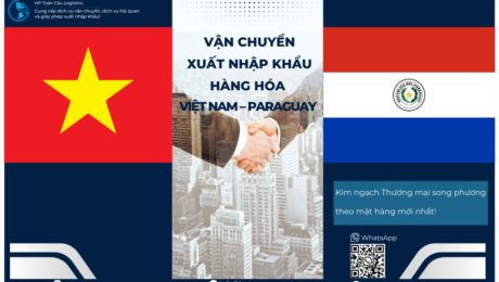 Vận Chuyển Xuất Nhập Khẩu Hàng Hóa Việt Nam - Paraguay