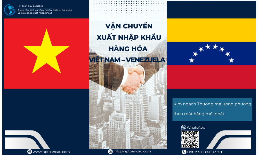 Vận Chuyển Xuất Nhập Khẩu Hàng Hóa Việt Nam - Venezuela
