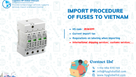 Import duty and procedures for Fuses to Vietnam