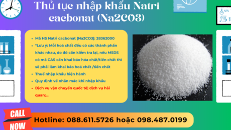 Thủ tục và thuế nhập khẩu Natri cacbonat (Na2CO3)