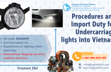 Import Undercarriage lights to Vietnam