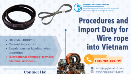 Import Wire rope to Vietnam