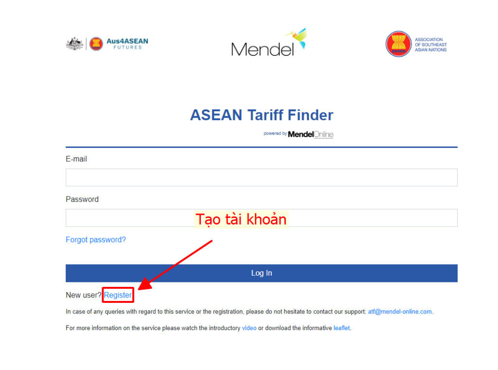 Hướng dẫn kiểm tra thuế nhập khẩu vào các nước ASEAN bằng ASEAN Tariff Finder