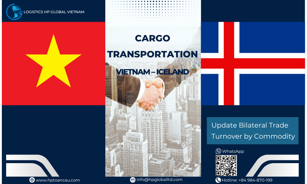 Cargo Transportation Vietnam - Iceland