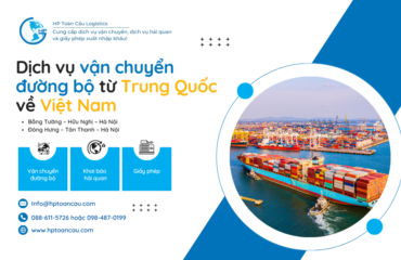 Dịch vụ vận chuyển đường bộ từ Trung Quốc về Việt Nam